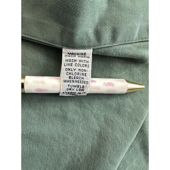 Ralph Lauren Men's Button Up Shirt, Blake XXLarge Green Check Navy Pony Preppy - Picture 5 of 10